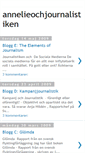 Mobile Screenshot of annelieochjournalistiken.blogspot.com
