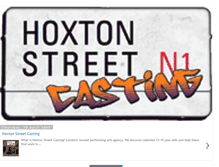 Tablet Screenshot of hoxtonstreetcasting.blogspot.com