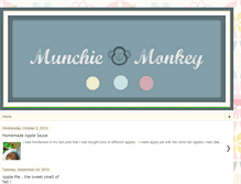 Tablet Screenshot of munchiemonkey.blogspot.com