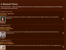 Tablet Screenshot of amusicalvision.blogspot.com