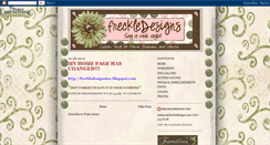 Desktop Screenshot of melaniefreckledesigns.blogspot.com