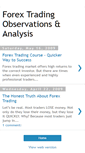 Mobile Screenshot of forextradingobservations.blogspot.com