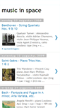 Mobile Screenshot of music-in-space.blogspot.com