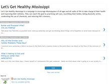 Tablet Screenshot of letsgethealthymississippi.blogspot.com