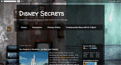 Desktop Screenshot of disney-secrets.blogspot.com