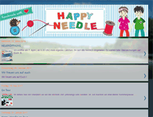 Tablet Screenshot of happy-needle.blogspot.com