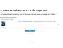 Tablet Screenshot of myexecutivetaxi.blogspot.com