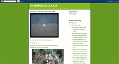 Desktop Screenshot of elmundodelacaza-rajera.blogspot.com