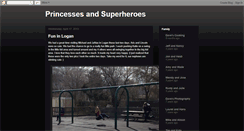 Desktop Screenshot of princessesandsuperheroes.blogspot.com