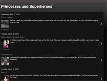 Tablet Screenshot of princessesandsuperheroes.blogspot.com