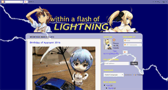 Desktop Screenshot of lightningsabre.blogspot.com