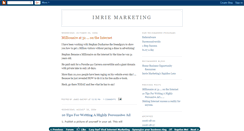 Desktop Screenshot of imriemarketing.blogspot.com