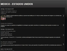 Tablet Screenshot of mexicoyestadosunidos.blogspot.com