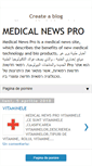 Mobile Screenshot of medicalnewspro.blogspot.com