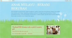 Desktop Screenshot of melayu-berani.blogspot.com