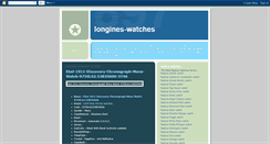 Desktop Screenshot of longines-watches-anek.blogspot.com