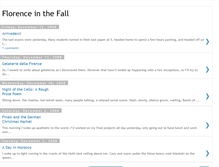 Tablet Screenshot of florenceinthefall.blogspot.com