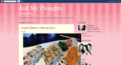 Desktop Screenshot of justmythoughts-jeannie.blogspot.com