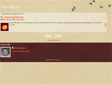 Tablet Screenshot of freddywalker-firesafety.blogspot.com