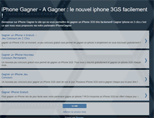 Tablet Screenshot of iphone-gagner.blogspot.com