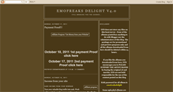 Desktop Screenshot of emofreaksdelightv4.blogspot.com