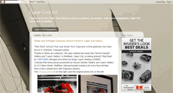 Desktop Screenshot of capecodart.blogspot.com