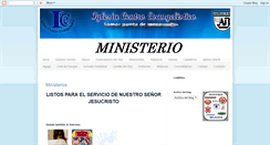 Desktop Screenshot of ministeriosrd.blogspot.com