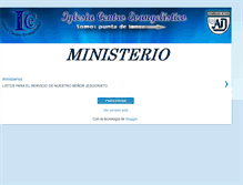 Tablet Screenshot of ministeriosrd.blogspot.com