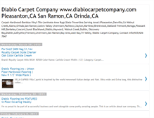 Tablet Screenshot of diablocarpetcompany.blogspot.com