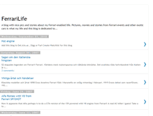 Tablet Screenshot of ferrarilife.blogspot.com