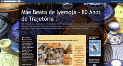 Desktop Screenshot of maebeata80anos.blogspot.com
