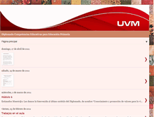 Tablet Screenshot of diplomado-competenciasprimaria.blogspot.com