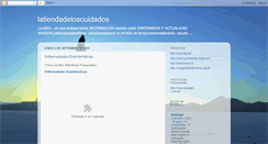 Desktop Screenshot of latiendadeloscuidados.blogspot.com
