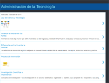 Tablet Screenshot of administracindelatecnologa.blogspot.com