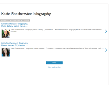 Tablet Screenshot of biography-katie-featherston.blogspot.com