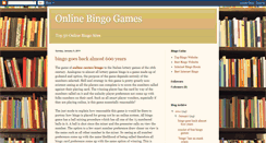 Desktop Screenshot of onlinebingogames.blogspot.com