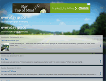 Tablet Screenshot of everydaygrace-alida.blogspot.com