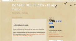 Desktop Screenshot of demardelplata-elojoavizor.blogspot.com