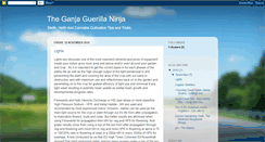 Desktop Screenshot of ganjaguerillaninja.blogspot.com