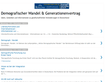 Tablet Screenshot of demografischer-wandel.blogspot.com