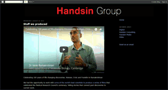 Desktop Screenshot of handsingroup.blogspot.com