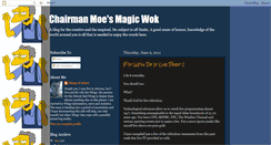 Desktop Screenshot of moesmagicwok.blogspot.com