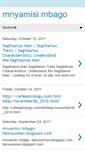 Mobile Screenshot of mnyamisi.blogspot.com