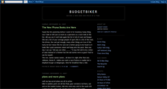 Desktop Screenshot of budgetbiker.blogspot.com