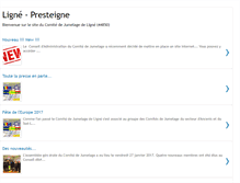 Tablet Screenshot of ligne-presteigne.blogspot.com