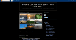 Desktop Screenshot of boon-lombok09.blogspot.com