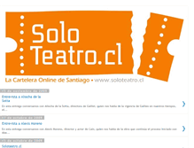 Tablet Screenshot of blogsoloteatro.blogspot.com