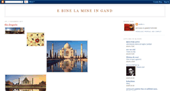 Desktop Screenshot of e-bine-la-mine-in-gand.blogspot.com