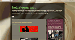 Desktop Screenshot of helgaleena.blogspot.com