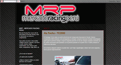 Desktop Screenshot of mercadoracingperu.blogspot.com